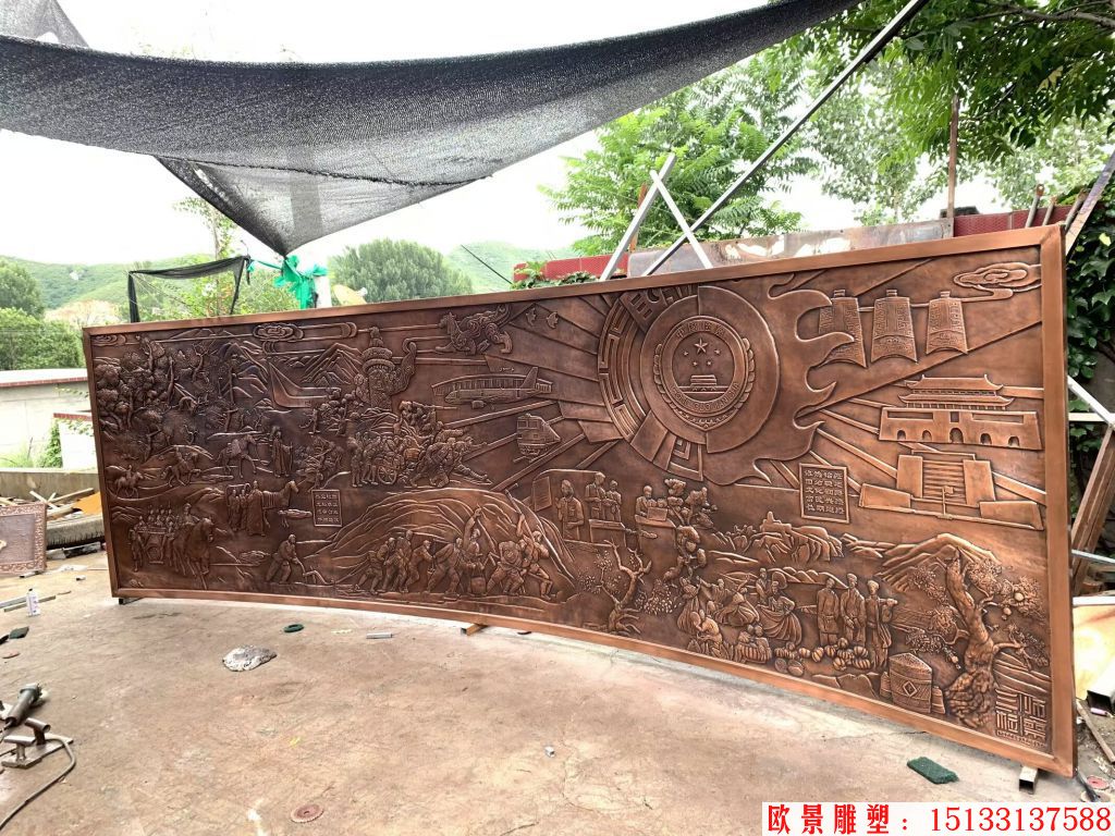 石家莊墻體壁畫浮雕 廠家定制